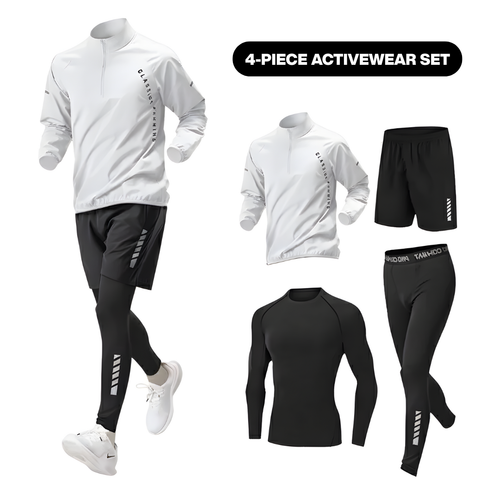 VELO™ - 4-Piece Activewear Set